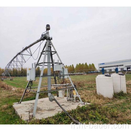 Système d&#39;irrigation chinois à pivot central remorquable